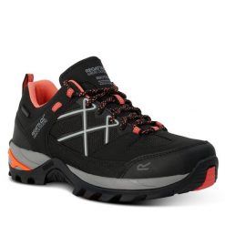 Trekkingi Regatta. Czarne obuwie trekkingowe damskie Regatta, bez zapięcia. Za 359.99 zł.