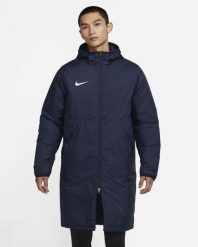 Kurtka Zimowa Męska Nike Repel Park Płaszcz. Białe kurtki męskie Nike, na zimę, l, bez wzorów, z materiału, z kapturem, na fitness i siłownię. Za 430.99 zł.