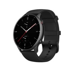 Second Life - Zegarek smartwatch Amazfit GTR 2 Sport Black - Stan Doskonały. Czarne, cyfrowe zegarki męskie Amazfit, bez wzorów. Za 380.99 zł.