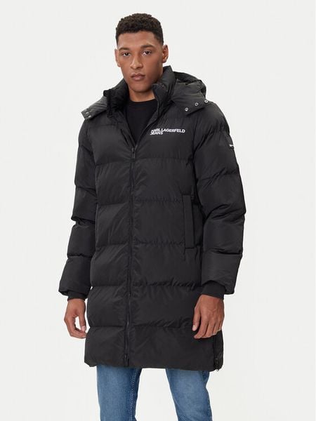 Karl Lagerfeld Jeans Kurtka zimowa A4M15028 Czarny Regular Fit. Czarne kurtki męskie Karl Lagerfeld Jeans, na zimę, m, bez wzorów, z jeansu, bez kaptura. Za 1,019.99 zł.