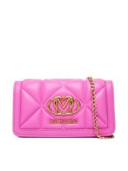 LOVE MOSCHINO Torebka JC5640PP1OLC0604 Różowy. Czerwone torebki do ręki damskie Love Moschino, bez wzorów, ze skóry, bez dodatków. Za 699.99 zł.