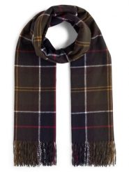 Barbour Szalik Kobiety Sztuczne włókno zielony, 48. Zielone szaliki damskie Barbour, bez wzorów, z włókna. Za 299.95 zł.