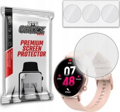 GrizzGlass Folia hydrożelowa Grizz Smartwatch DT96. Zegarki smartwatch GrizzGlass, bez wzorów. Za 14.13 zł.