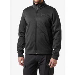 Bluza rozpinana męska Helly Hansen HP Fleece Jacket 2.0. Czarne bluzy męskie Helly Hansen, m, bez wzorów, z syntetyku, bez ramiączek, bez kaptura. Za 471.99 zł.