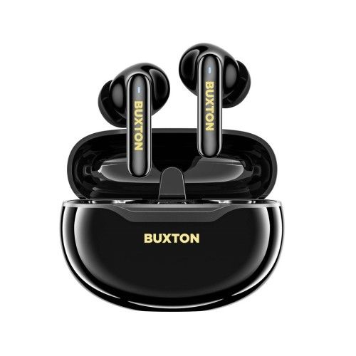 BUXTON BTW-7200 TUYA - Słuchawki Bluetooth douszne czarne. Czarne słuchawki bezprzewodowe Buxton. Za 74.99 zł.