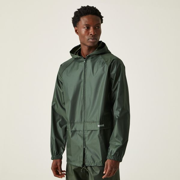 Stormbreak Adults Hiking Wodoodporna kurtka typu shell. Zielone kurtki męskie Regatta, m, bez wzorów, z poliesteru, sportowe, bez kaptura. W wyprzedaży za 67.49 zł.