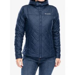 Kurtka ocieplana damska Columbia Copper Crest II Hooded Jacket. Białe kurtki sportowe damskie Columbia, bez wzorów, bez ramiączek, bez kaptura, trekkingowe. Za 377.99 zł.
