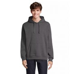 Bluza z kapturem Sol's Spencer. Białe bluzy damskie SOL'S, s, bez wzorów, z bawełny, bez ramiączek, z kapturem. Za 180.50 zł.