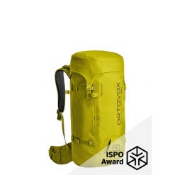 Plecak górski Ortovox Peak 38 S Dry damski - dirty daisy. Żółte plecaki damskie ORTOVOX, bez wzorów. Za 1,070.99 zł.