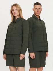 Rains Koszula Giron Liner Overshirt T1 19420 Zielony Regular Fit. Zielone koszule męskie Rains, m, bez wzorów, z syntetyku, bez kołnierzyka, bez ramiączek. Za 639.99 zł.