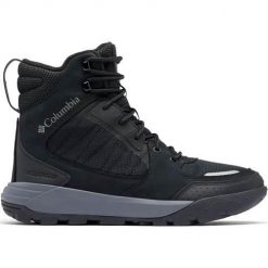 Buty trekkingowe męskie Columbia Portlander Infinity Waterproof. Czarne trekkingi męskie Columbia, z materiału, za kostkę, bez zapięcia. Za 572.00 zł.