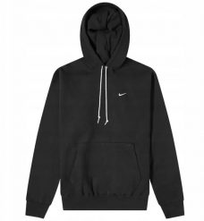 Nike Nike Solo Swoosh DX1355-010 Czarne XL. Czarne bluzy męskie Nike, m, bez wzorów, bez ramiączek, bez kaptura. Za 367.47 zł.