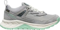 Damskie buty trailowe Keen High WP. Szare obuwie trekkingowe damskie Keen, z materiału, przed kolano, bez zapięcia. Za 592.50 zł.
