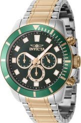Zegarek Invicta Zegarek marki Invicta model 4604 kolor Szary. Akcesoria męski. Sezon: Cały rok NoSize. Szare zegarki męskie Invicta, bez wzorów. Za 366.99 zł.