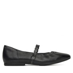 Baleriny Lasocki. Czarne balerinki damskie Lasocki, bez wzorów, bez obcasa, bez zapięcia. Za 135.99 zł.