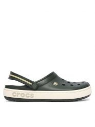 Crocs Klapki Crocband Heritage Clog 213224 Zielony. Zielone klapki męskie Crocs, bez wzorów, z tworzywa sztucznego, bez zapięcia. Za 259.99 zł.