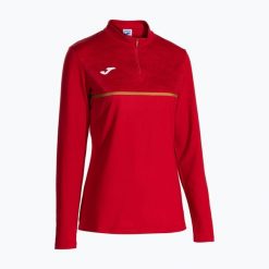 Bluza do biegania damska Joma Record III. Czerwone bluzy damskie Joma, l, bez wzorów, sportowe, bez ramiączek, bez kaptura. Za 129.99 zł.