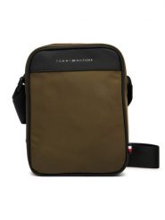 Tommy Hilfiger Saszetka Th Repreve Mini Reporter AM0AM14150 Zielony. Zielone torby na ramię męskie Tommy Hilfiger, z materiału. Za 289.99 zł.