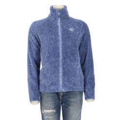 Second life - Kurtka polarowa TNF Blue Osito dla kobiet - Jak nowy. Niebieskie kurtki sportowe damskie The North Face, s, bez wzorów, z materiału, bez ramiączek, bez kaptura, trekkingowe. Za 211.46 zł.