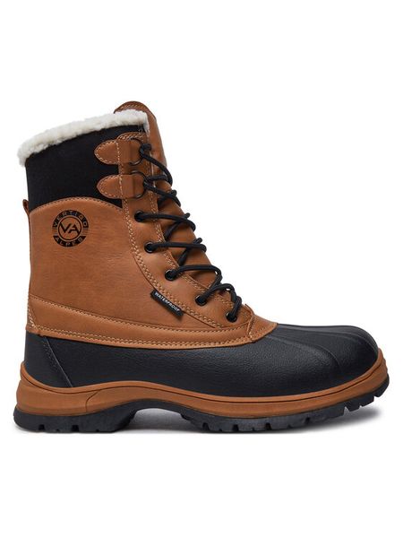 Vertigo Alpes Trekkingi Negotha M Brązowy. Brązowe botki męskie Vertigo Alpes, ze skóry, bez zapięcia. Za 479.99 zł.
