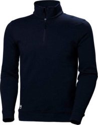 Helly Hansen Sweater HELLY HANSEN Manchester Half Zip Sweatshirt, blue M. Niebieskie bluzy męskie Helly Hansen, m, bez wzorów, bez ramiączek, bez kaptura. Za 171.38 zł.