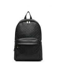 Calvin Klein Plecak Emblem Emboss Round Backpack LV04D3202G Czarny. Czarne plecaki męskie Calvin Klein, bez wzorów, ze skóry. Za 439.99 zł.