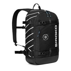 Kompaktowy plecak do sportów zimowych 18L Sporty zimowe Siroko Cove. Czarne plecaki damskie SIROKO, bez wzorów, sportowe. Za 275.00 zł.