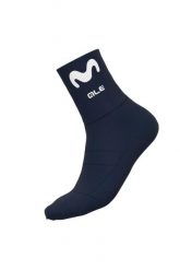 Skarpetki rowerowe Alé Cycling Pro Team Replica Movistar. Niebieskie skarpetki damskie ALÉ CYCLING, bez wzorów, z elastanu. Za 62.99 zł.