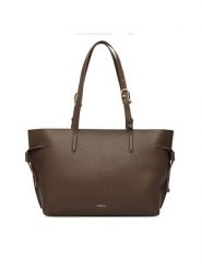 Furla Torebka Ava M Tote Bag WB02069 BX4329 5341S Brązowy ciemny. Brązowe shopperki damskie Furla, bez wzorów, ze skóry, bez dodatków. Za 1,479.00 zł.