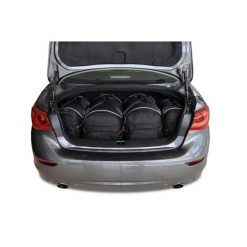 Torby Do Bagażnika Infiniti Q50 Hev 2013-2017 4Szt Kjust. Czarne torby podróżne damskie KJUST, bez wzorów. Za 1,155.00 zł.