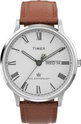 Zegarek Timex Męski zegarek Timex The Waterbury TW2V46500. Zegarki męskie Timex, bez wzorów. Za 494.00 zł.