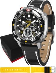 Zegarek Vostok Europe Zegarek męski Vostok Europe VK67-650E725 czarny. Czarne zegarki męskie Vostok Europe, bez wzorów. Za 2,990.00 zł.
