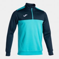 Bluza Joma Winner. Niebieskie bluzy męskie Joma, bez wzorów, eleganckie, bez ramiączek, bez kaptura. W wyprzedaży za 148.80 zł.