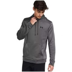 Bluza GymBeam Athlete. Szare bluzy męskie Under Armour, bez wzorów, sportowe, bez ramiączek, bez kaptura. Za 169.99 zł.