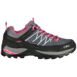 Buty trekkingowe damskie CMP Rigel. Szare obuwie trekkingowe damskie Campagnolo, z materiału, bez zapięcia. Za 469.40 zł.