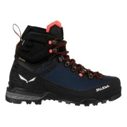 Damskie buty trekkingowe Salewa Ortles Edge Mid GTX. Czarne obuwie trekkingowe damskie Salewa, z gore-texu, bez zapięcia. Za 1,332.00 zł.