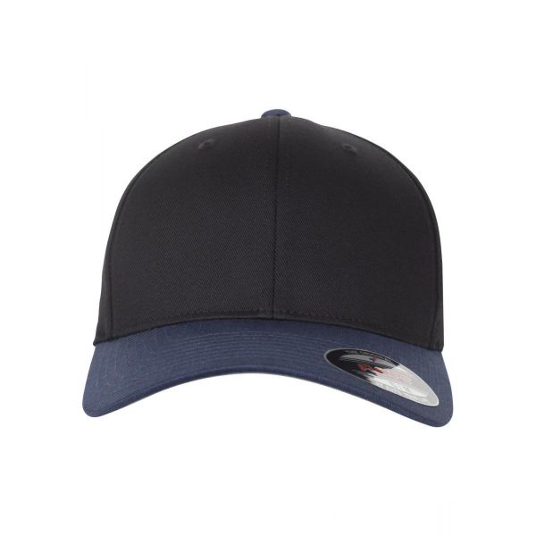Czapka Flexfit wooly combed 2-tone. Czarne czapki damskie FLEXFIT, bez wzorów, z bawełny, eleganckie. Za 72.80 zł.