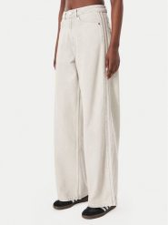 Adidas Jeansy KQ6470 Szary jasny Oversize. Szare jeansy damskie Adidas, bez wzorów, z bawełny. Za 479.99 zł.