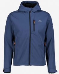 Męska kurtka softshell Athl. dpt Pelican niebieska 2XL. Niebieskie kurtki męskie Trespass, m, bez wzorów, z elastanu, bez kaptura. Za 291.99 zł.