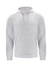 Clique Basic Hoody bluza z kapturem unisex – ash. Szare bluzy damskie CLIQUE, xl, bez wzorów, z bawełny, bez ramiączek, z kapturem. Za 172.75 zł.