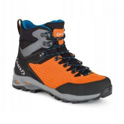 Buty trekkingowe męskie Aku Alterra II GTX. Brązowe trekkingi męskie Aku, bez zapięcia. Za 799.99 zł.