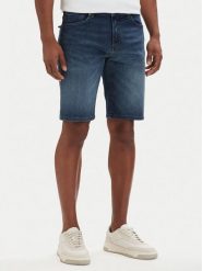 BOSS Szorty jeansowe Re.Maine 50559917 Niebieski Regular Fit. Niebieskie szorty męskie Boss, bez wzorów, z bawełny. Za 549.99 zł.