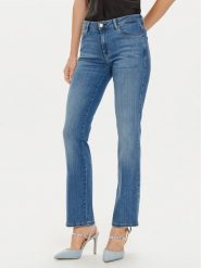 Guess Jeansy W4BA15 D5HB1 Niebieski. Niebieskie jeansy damskie Guess, z aplikacjami, z bawełny. Za 599.99 zł.