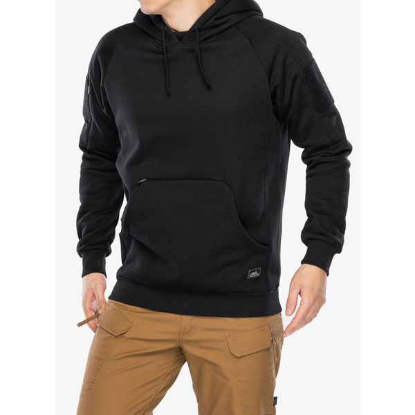 Bluza z kapturem męska Helikon-Tex Urban Tactical Hoodie Lite. Czarne bluzy męskie HELIKON-TEX, m, bez wzorów, z kapturem. Za 261.99 zł.
