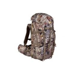 Plecak myśliwski 45 - 90 l BIG GAME CAMO. Brązowe plecaki męskie SOLOGNAC, bez wzorów, z materiału, sportowe. Za 499.99 zł.