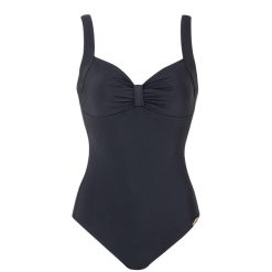 Strój kąpielowy Basic. Czarne stroje kąpielowe damskie SUNFLAIR, bez wzorów, z elastanu. Za 367.00 zł.