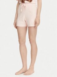 Guess Szorty materiałowe O6BD01 Z1148 Różowy jasny Regular Fit. Czerwone szorty damskie Guess, z aplikacjami, z materiału. Za 194.99 zł.