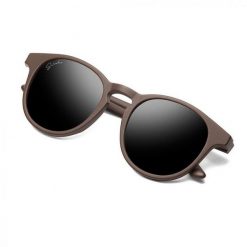 Okrągłe miejskie okulary przeciwsłoneczne Lifestyle Siroko Maui. Brązowe okulary przeciwsłoneczne damskie SIROKO, okrągłe. Za 165.00 zł.