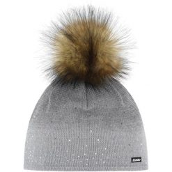 Czapka Eisbar Tiana Lux Crystal MÜ. Szare czapki damskie Eisbar, bez wzorów. Za 279.90 zł.