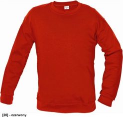 CERVA TOURS - bluza czerwony XL. Czerwone bluzy męskie CERVA, m, bez wzorów, bez ramiączek, bez kaptura. Za 59.13 zł.